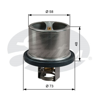 Gates Thermostat, coolant - TH51785G1