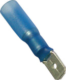 Blue Heat Shrink Terminals (Adhesive Lined) - Male Blade Terminals - 205718 x25