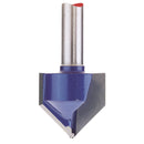 Draper 1/4"Router Bit 19mmx9o DEG GRV - 75337