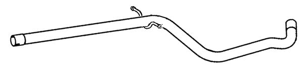 Klarius SE232E - Centre Pipe  - Fits Seat Altea 2.0TDi