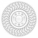 Borg & Beck Brake Disc Single Part No -BBD6098S