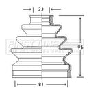 First Line Cv Joint Boot Kit Part No -FCB2178