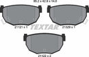 Textar Brake Pad Set - 2112102