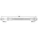 Borg & Beck Brake Hose Part No -BBH6664