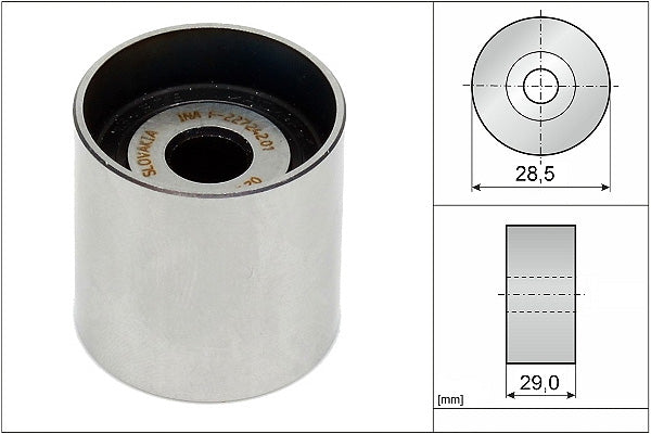 INA Deflection/Guide Pulley - Timing Belt - Part No - 532016110