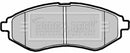 Borg & Beck Front Brake Pad Set -BBP1879