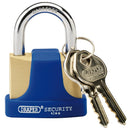 Draper High SEC. S/Brass Padlock 42mm - 64165