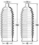 First Line Steering Gaiter Kit Part No -FSG3351