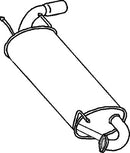 Klarius MA285D - Box With Tail Pipe