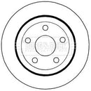Borg & Beck Brake Disc Single Part No -BBD6006S