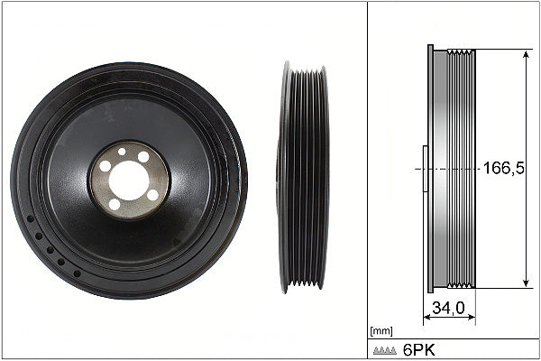 INA Belt Pulley Crankshaft Part No - 544015710