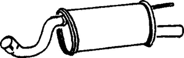 Klarius JR289P - Box With Tail Pipe Right Hand