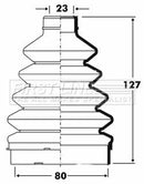 First Line Cv Joint Boot Kit Part No -FCB6099