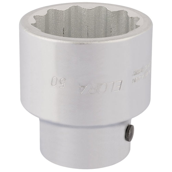 Elora Bi-Hexagon Socket, 1" Sq Dr, 50mm