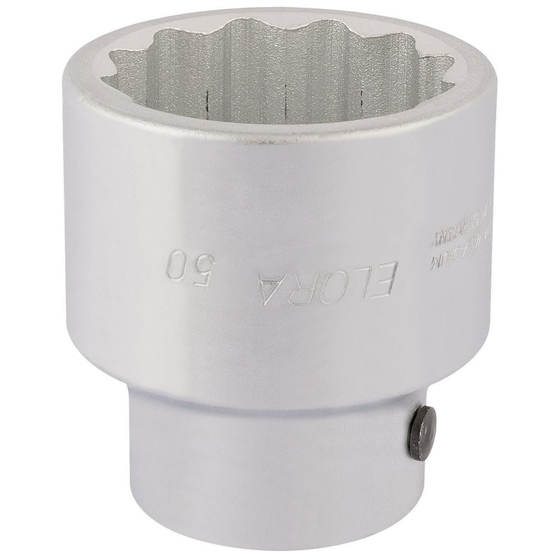 Elora Bi-Hexagon Socket, 1" Sq Dr, 50mm