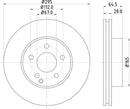 Mintex Brake Discs fits -MercedesBenz V273:5 MDC2014C (also fits other vehicles)