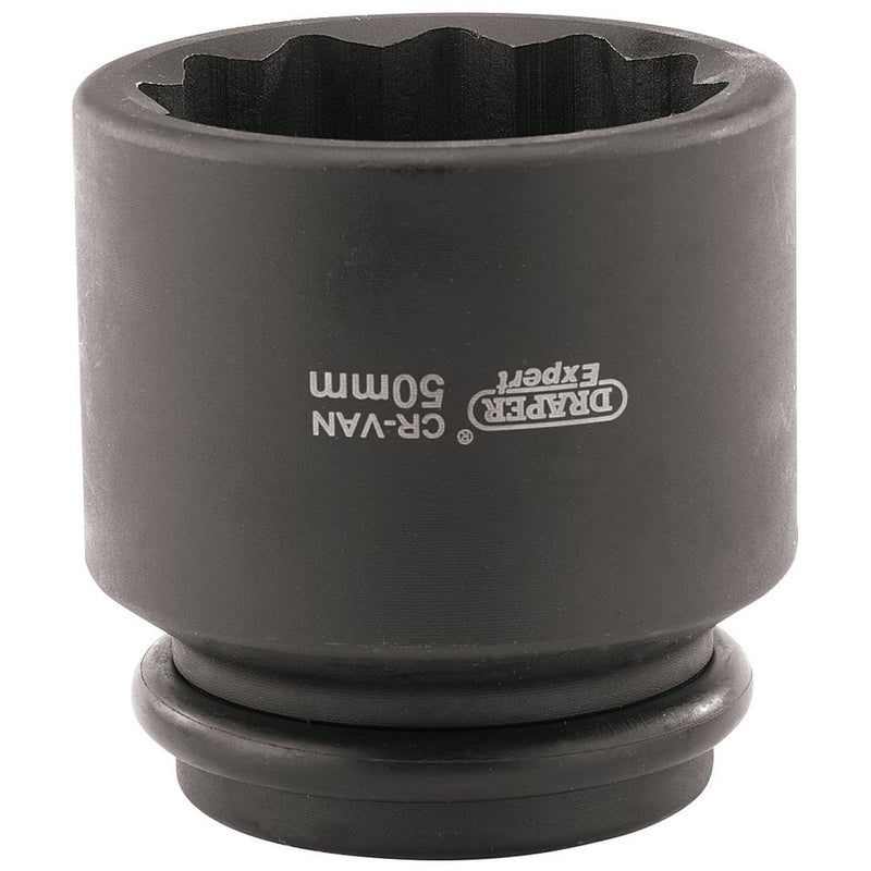 Hub Nut Impact Socket, 3/4" Sq Dr, 50mm