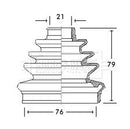 Borg & Beck Cv Joint Boot Kit Part No -BCB2143