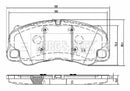 Borg & Beck Brake Pad Set -BBP2642