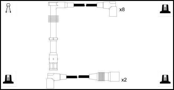 ElectroSpark Ignition Lead Set - OEK401