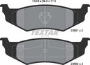 Chrysler Dodge Plymouth, Brake Pad Set - Textar 2356102