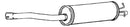Klarius FE1454C - Box With Centre Pipe  - Fits Ford Transit 2.0TDCi