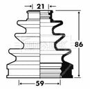 Borg & Beck Cv Joint Boot Kit Part No -BCB2876