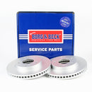 Borg & Beck Brake Disc Pair Part No -BBD5431