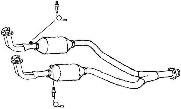 Klarius 380628 - Catalyst Incl Frnt Pipe Non Ta
