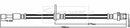 Borg & Beck Brake Hose Part No -BBH8252