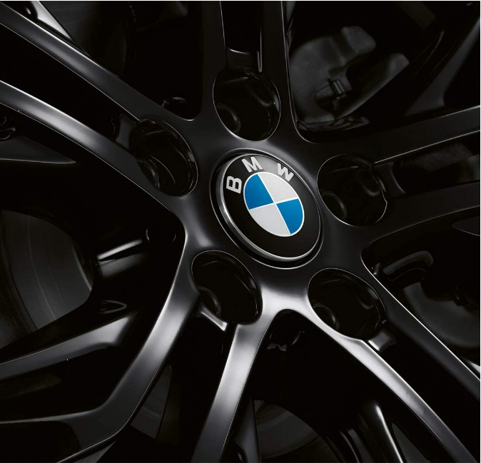 Genuine BMW 4x Centre Cap Set - 36.12.2.455.269