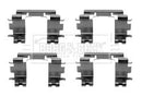 Borg & Beck Fitting Kit - Pads Part No -BBK1382