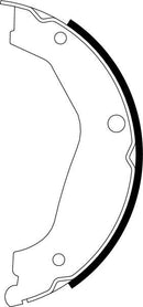 Mintex Brake Shoes fits -Hyundai MFR622 (also fits other vehicles)