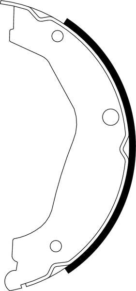 Mintex Brake Shoes fits -Hyundai MFR622 (also fits other vehicles)