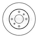 Borg & Beck Brake Disc Pair Part No -BBD4942
