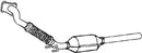 Klarius 380835 - Catalyst Incl Frnt Pipe Non Ta