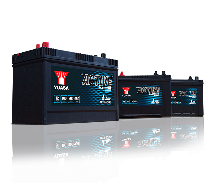 Yuasa M26-80S Active Marine Battery 12V 80Ah 600A