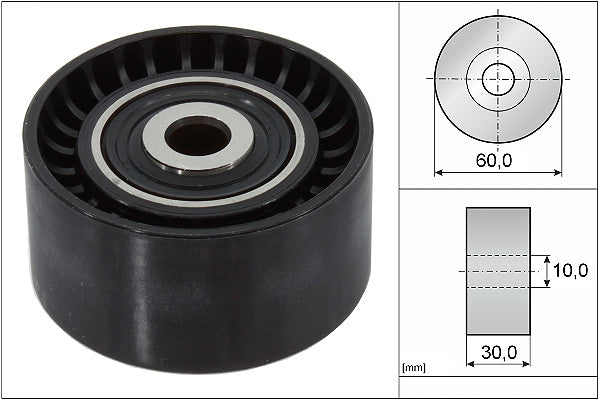 INA Deflection/Guide Pulley - Timing Belt - Part No - 532032110
