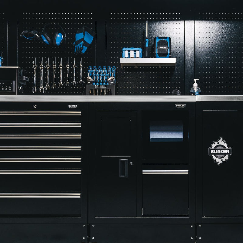 BUNKER Modular Floor Cabinet, 7 Drawer, 680mm