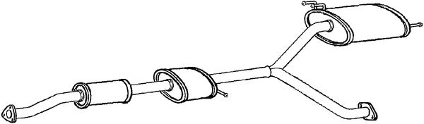 Klarius HA334H - Box With Tail Pipe Right Hand