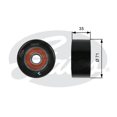 Gates DriveAlign Idler Pulley - T36417