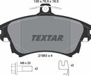 Textar Brake Pad Set - 2198304