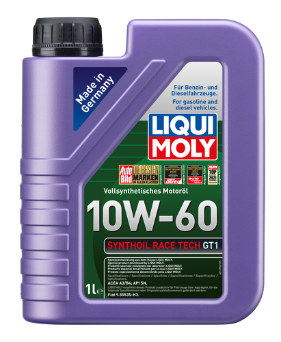 Liqui Moly - Synthoil Race Tech GT1 10W60 1ltr