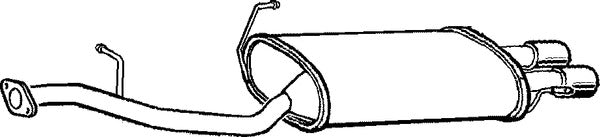 Klarius HA245M - Box With Tail Pipe