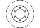 Disctech Brake Disc - Fits Rover, Toyota - ABD2936 - Front Axle