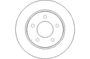 Disctech Brake Disc - Fits Kia, Mazda - ABD2971 - Rear Axle