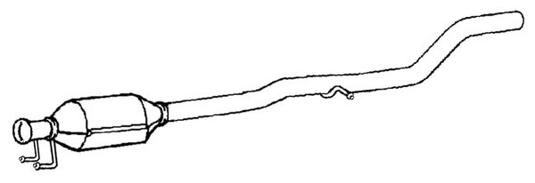 Klarius 391014 - Catalyst & Dpf Combined  - Fits Mercedes A180 1.8CDi