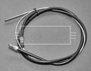 Borg & Beck Brake Cable - Front -BKB2188