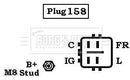 Borg & Beck Alternator  - BBA3009