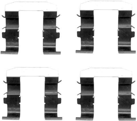 Mintex Brake Fitting Kit fits -Kia MBA1665 (also fits other vehicles)